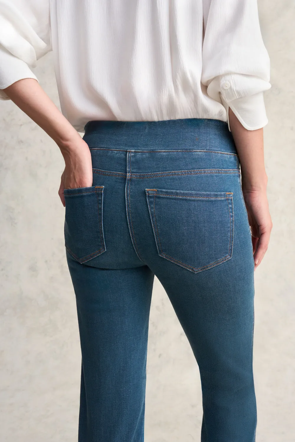 Bengajean Straight Cashmere Feel - Denim Wash