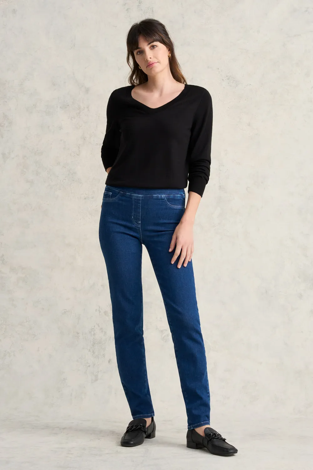 Bengajean Straight Leg - Mid Indigo