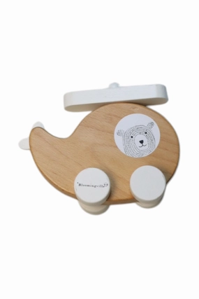 Bloomingville Wooden Bear Helicopter Toy O/S