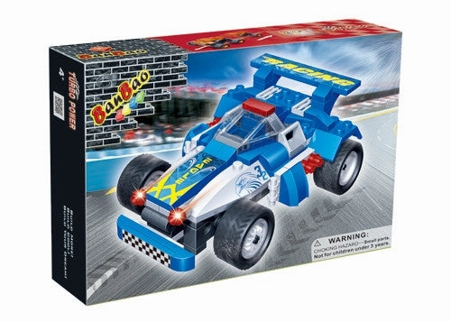 Blue Eagle Racing Car with Pull Back 8612