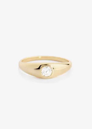 Bold Solitaire Ring