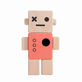 Briki Vroom Vroom Baby Robot / Corail / Coral