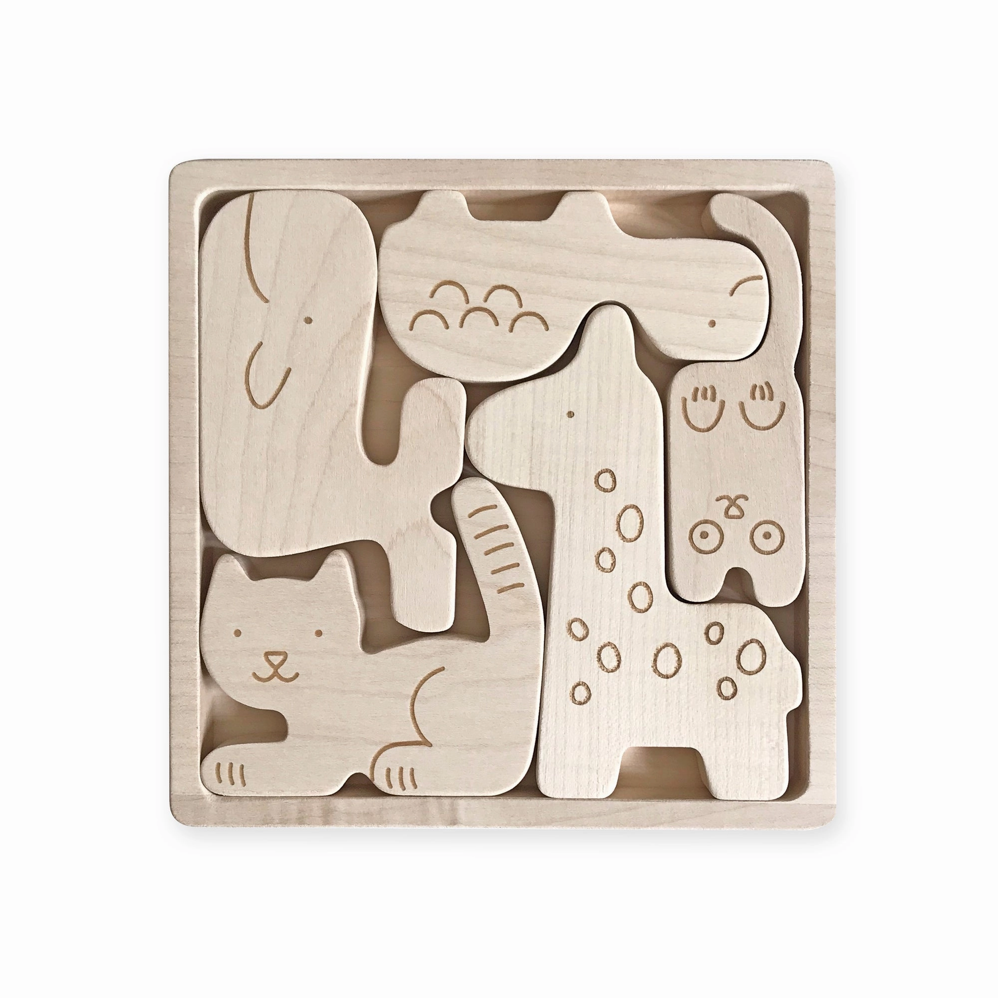Briki Vroom Vroom Puzzle Animaux