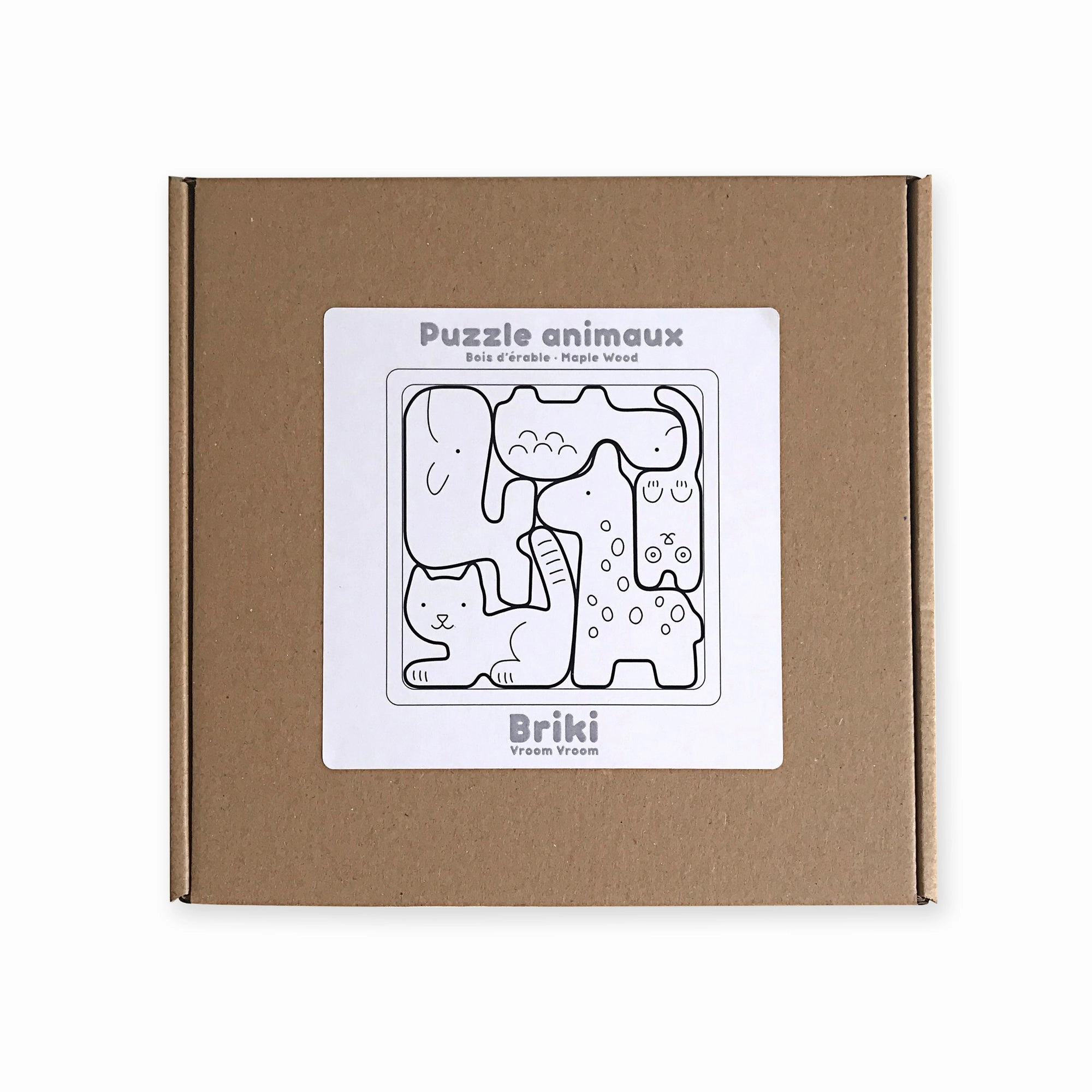Briki Vroom Vroom Puzzle Animaux