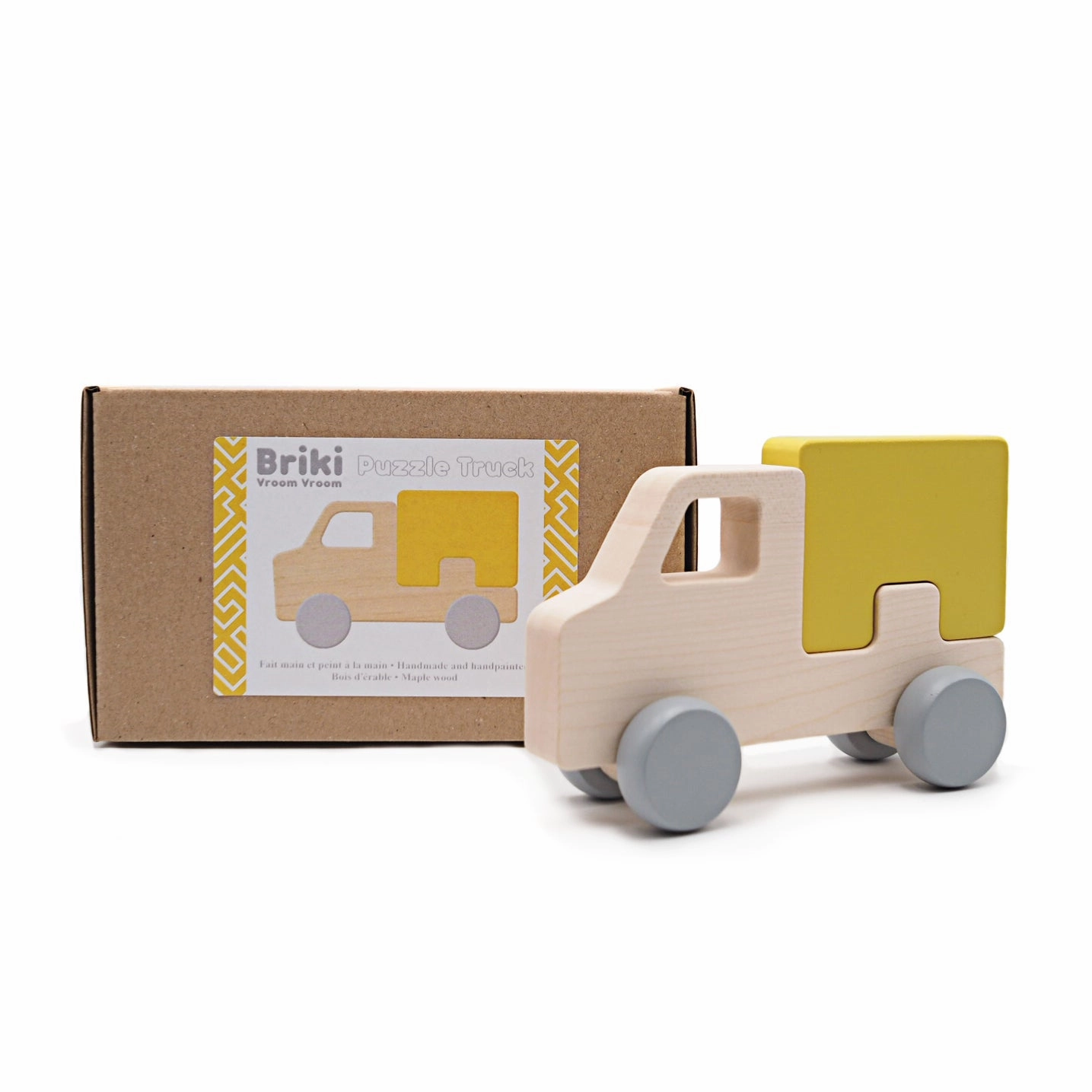 Briki Vroom Vroom Puzzle Truck Car M