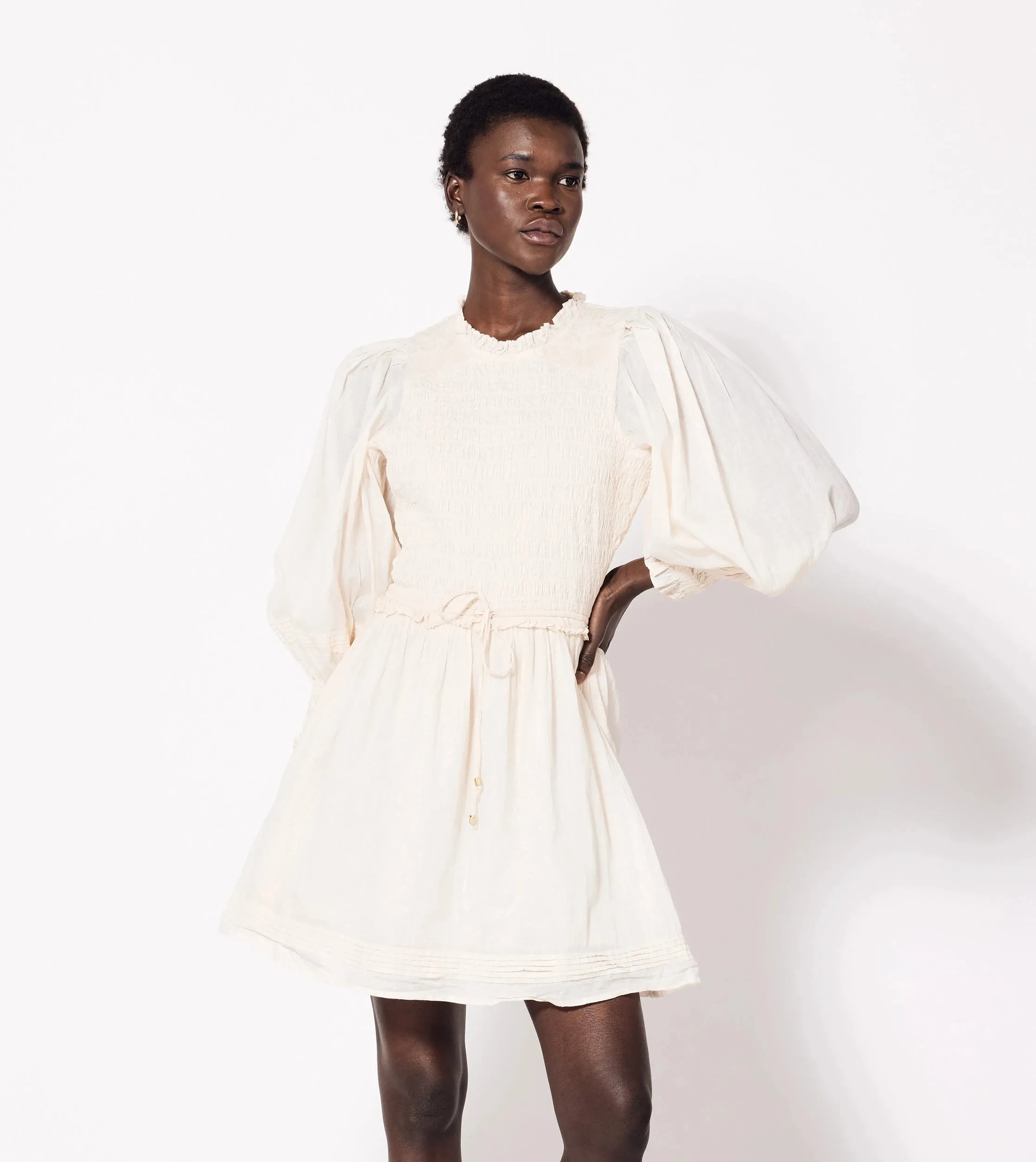 Brooke Mini Dress | Champagne