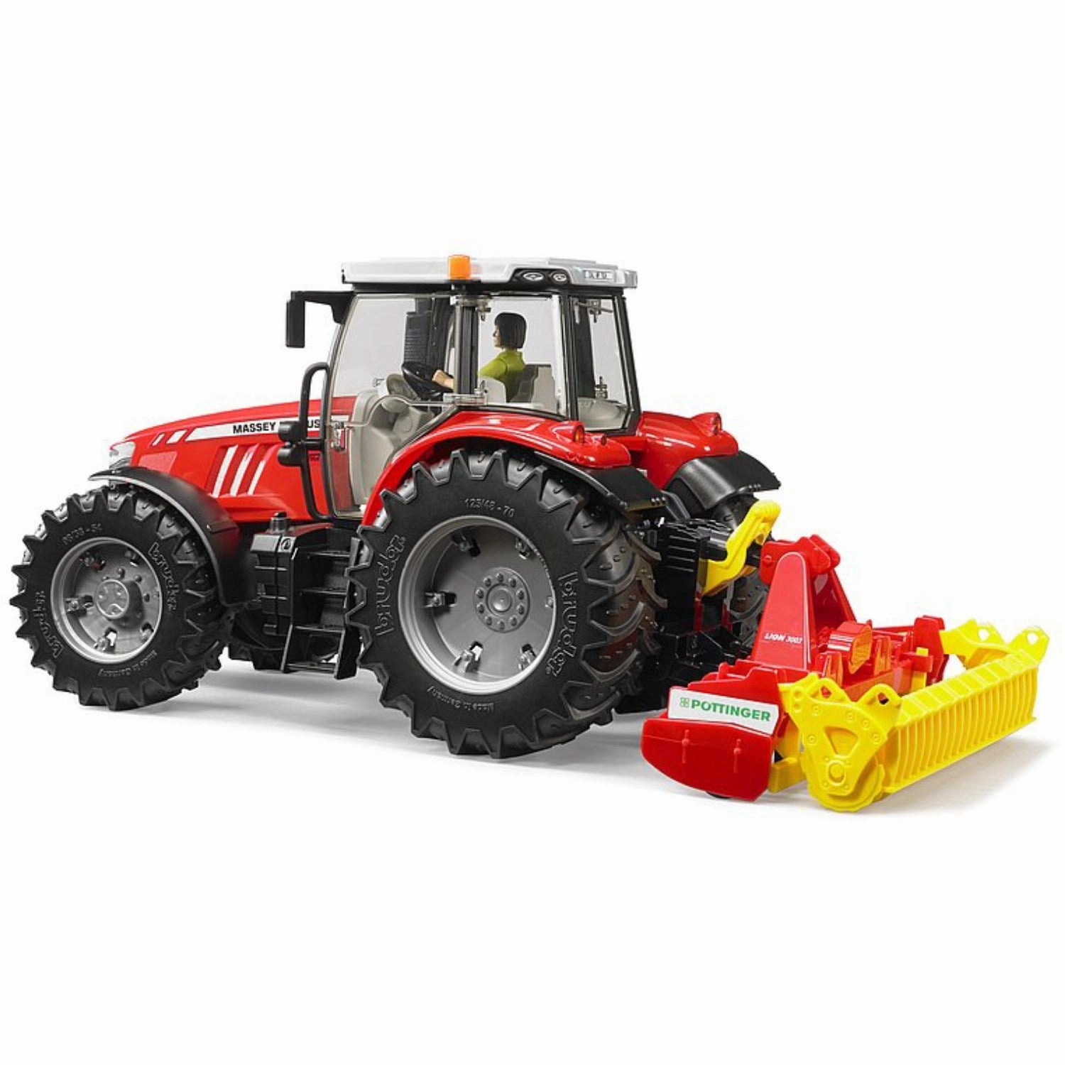 Bruder Accessories: Pttinger Lion 3002 rotary harrow