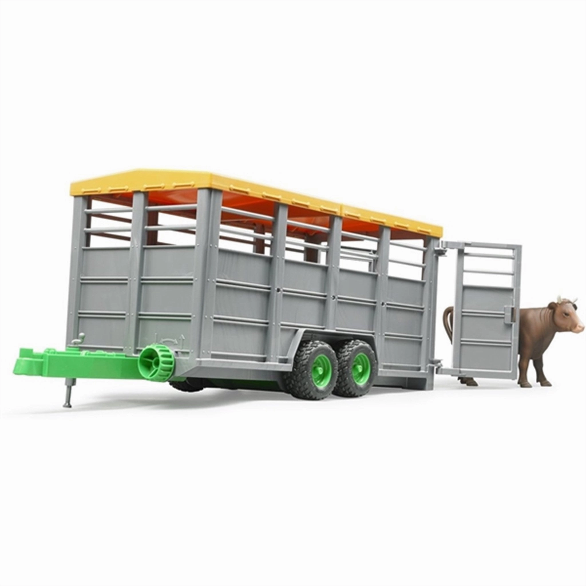 Bruder Livestock Trailer with 1 Cow