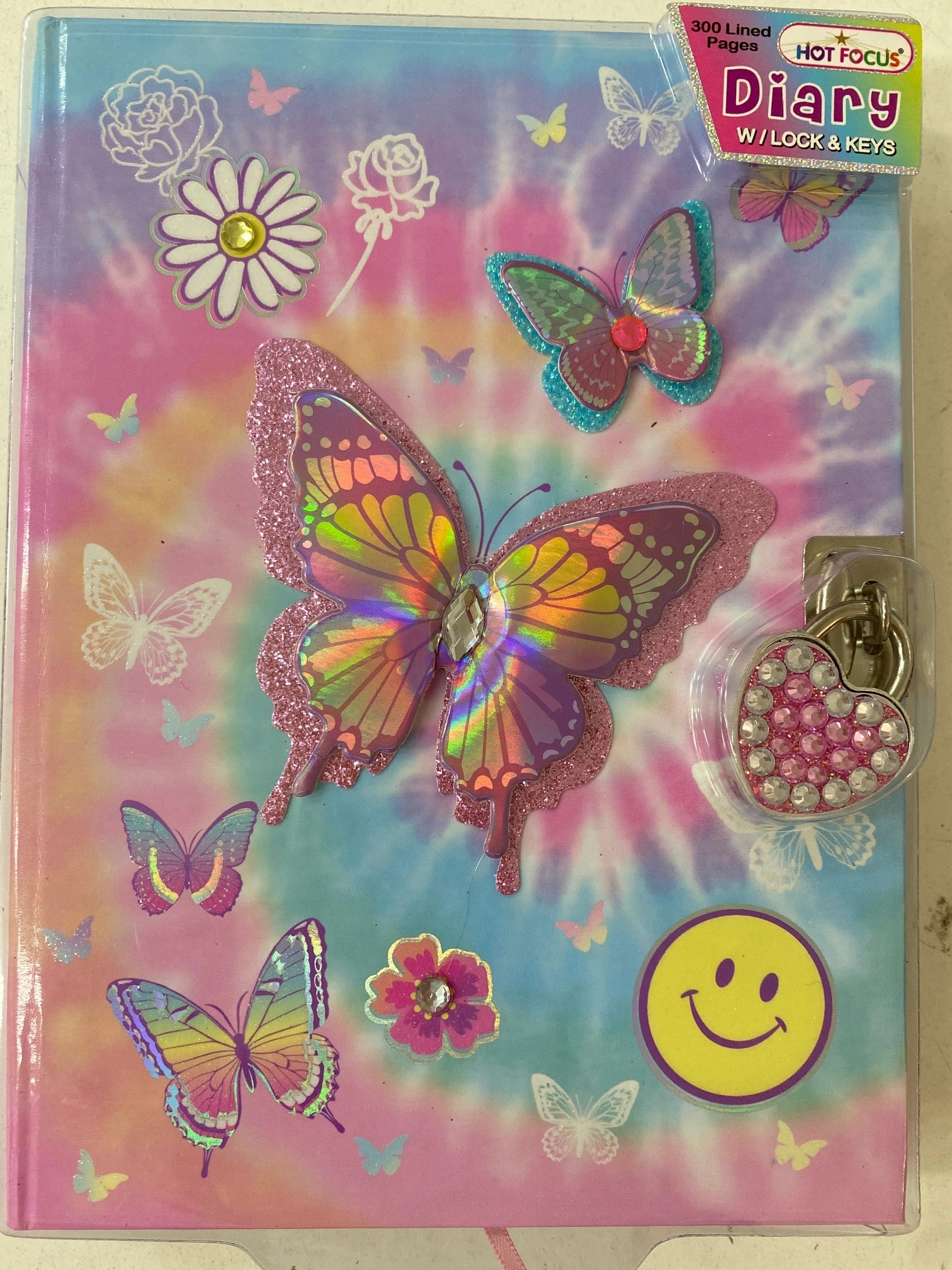 Butterfly Diary lockable