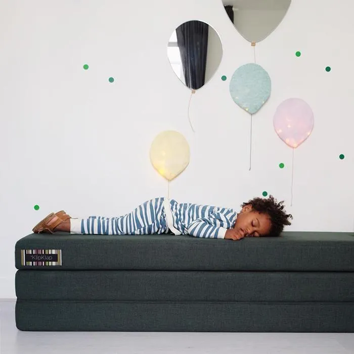 by KlipKlap KK 3 Fold 36x50x180cm - Blue Grey W. Grey