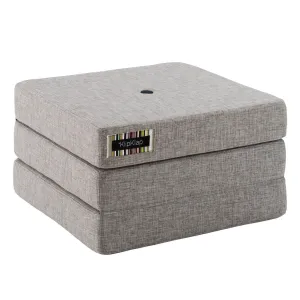 by KlipKlap KK 3 Fold Single 35x65x65cm - Multi Grey W. Grey (Pre-Order; Est. Delivery in 2-4 Weeks)