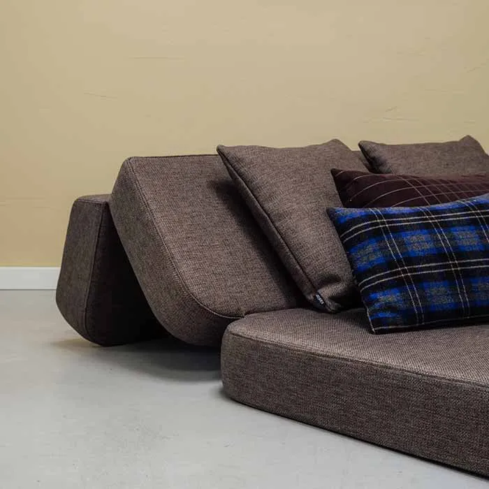 by KlipKlap KK 3 Fold Sofa 36x120x70cm - Deep Green W. Light Green (Pre-Order; Est. Delivery in 2-4 Weeks)