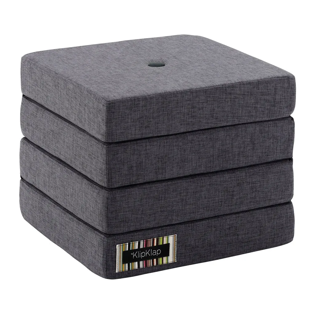 by KlipKlap KK 4 Fold 40x50x50cm - Blue Grey W. Grey (Pre-Order; Est. Delivery in 2-4 Weeks)