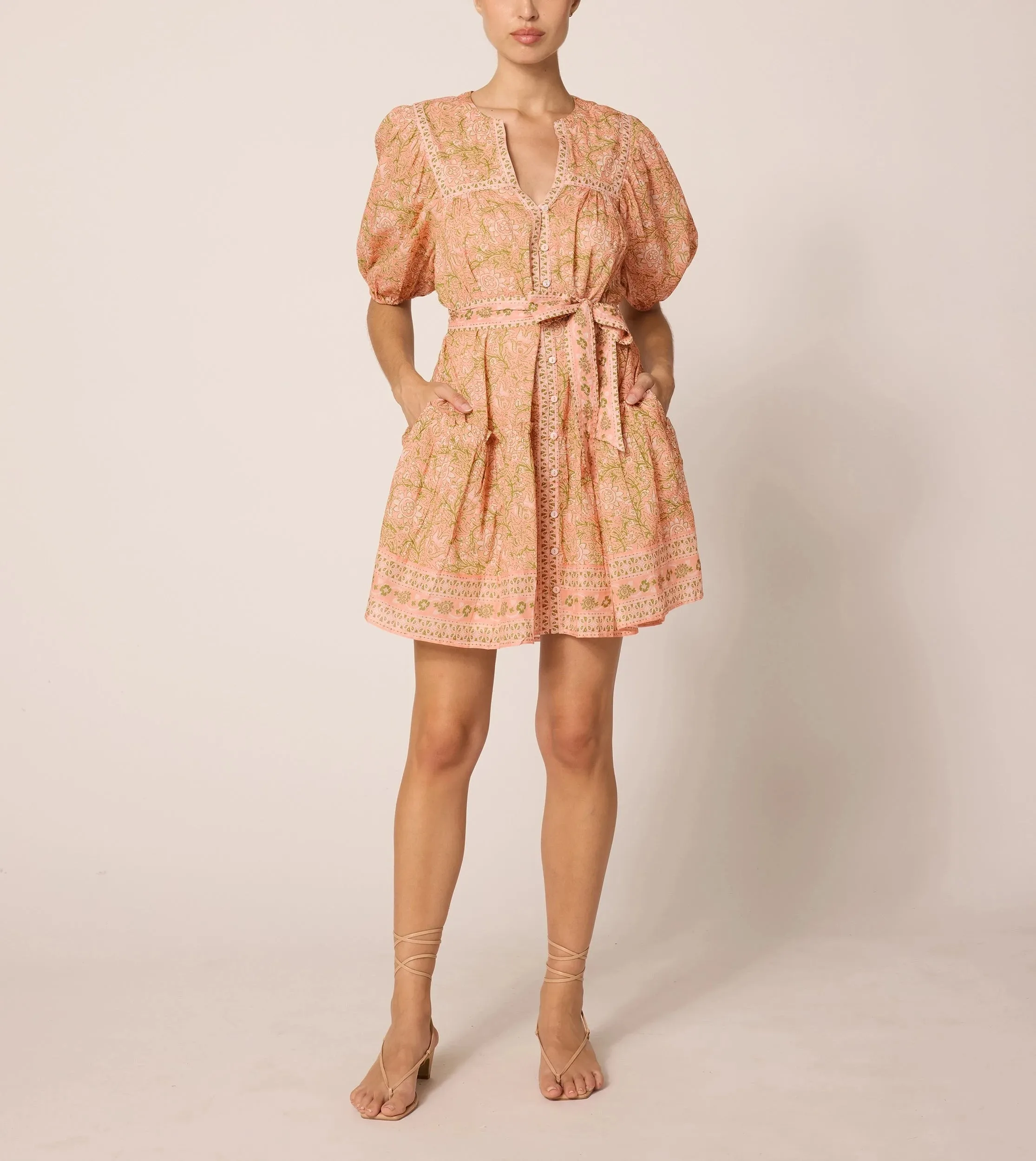 Calista Mini Dress | Cecil Blush