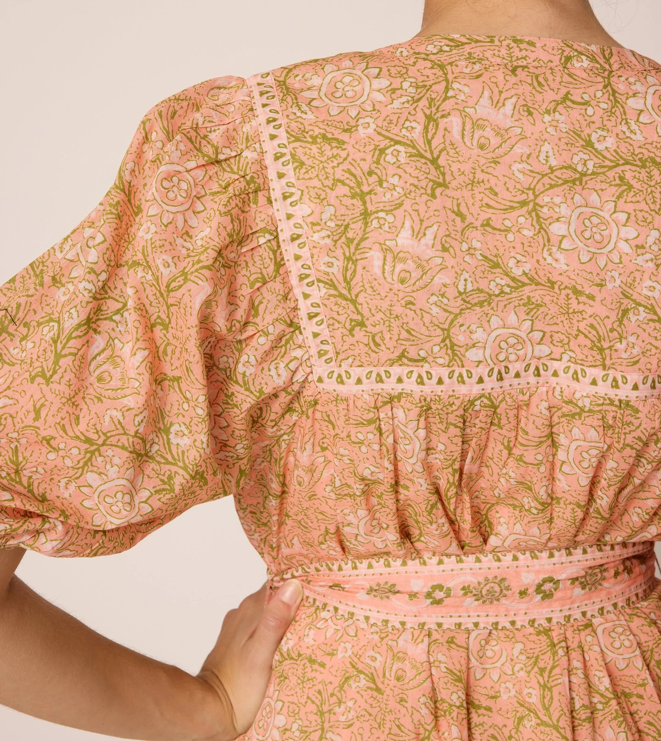 Calista Mini Dress | Cecil Blush