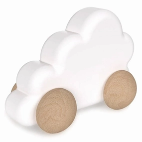 Cam Cam Copenhagen Wooden Car Cloud White