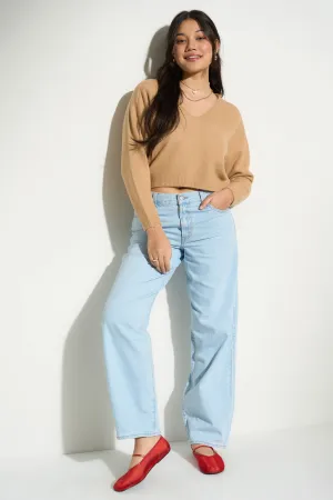 Camille Knit Pullover - Camel