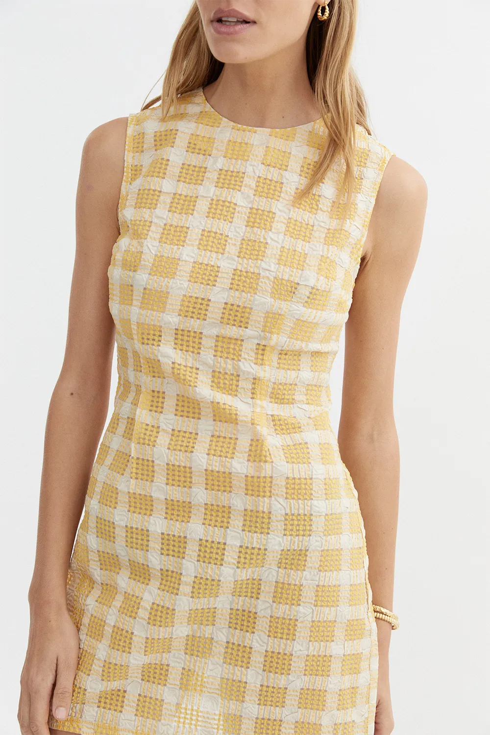 Carol Mini Dress Yellow