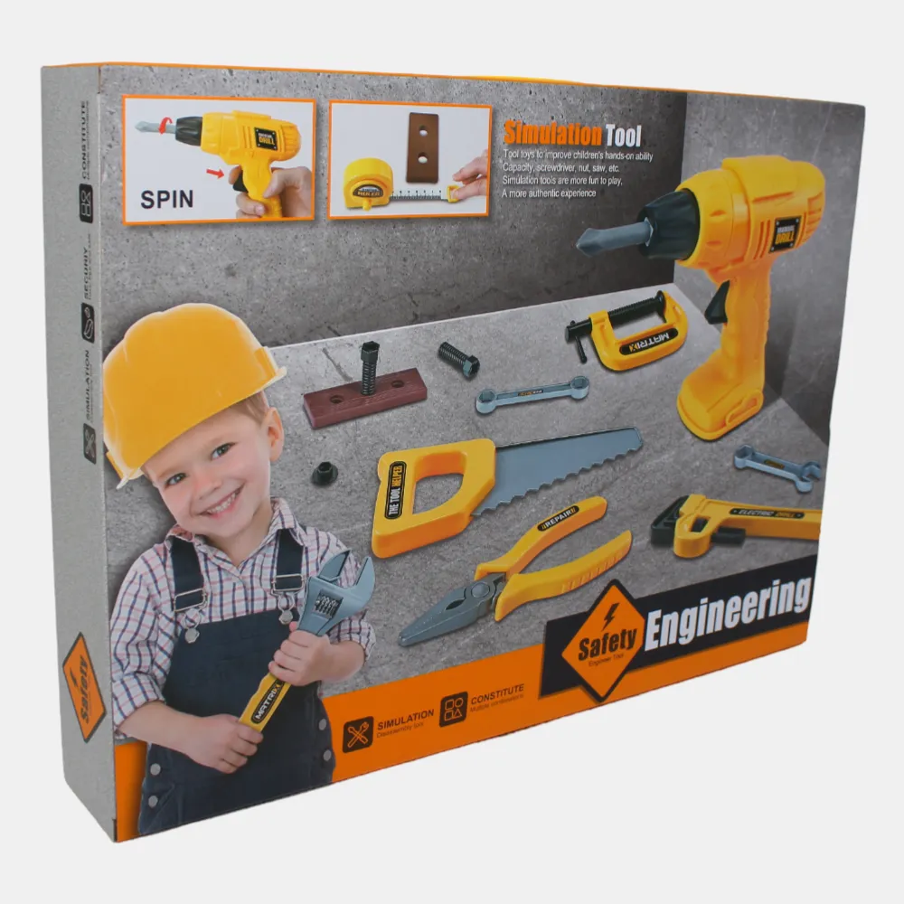 Carpenter Set Toy  Build, Create & Play