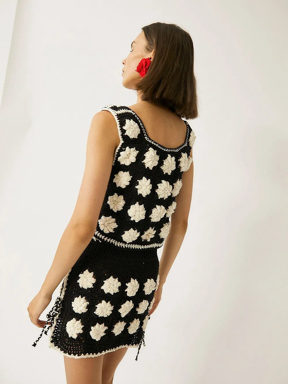 Cassia Crochet Vest
