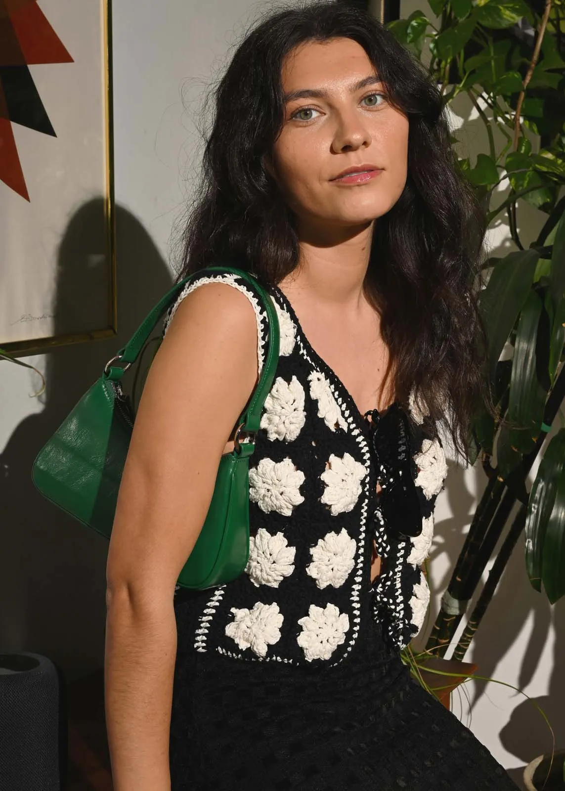 Cassia Crochet Vest