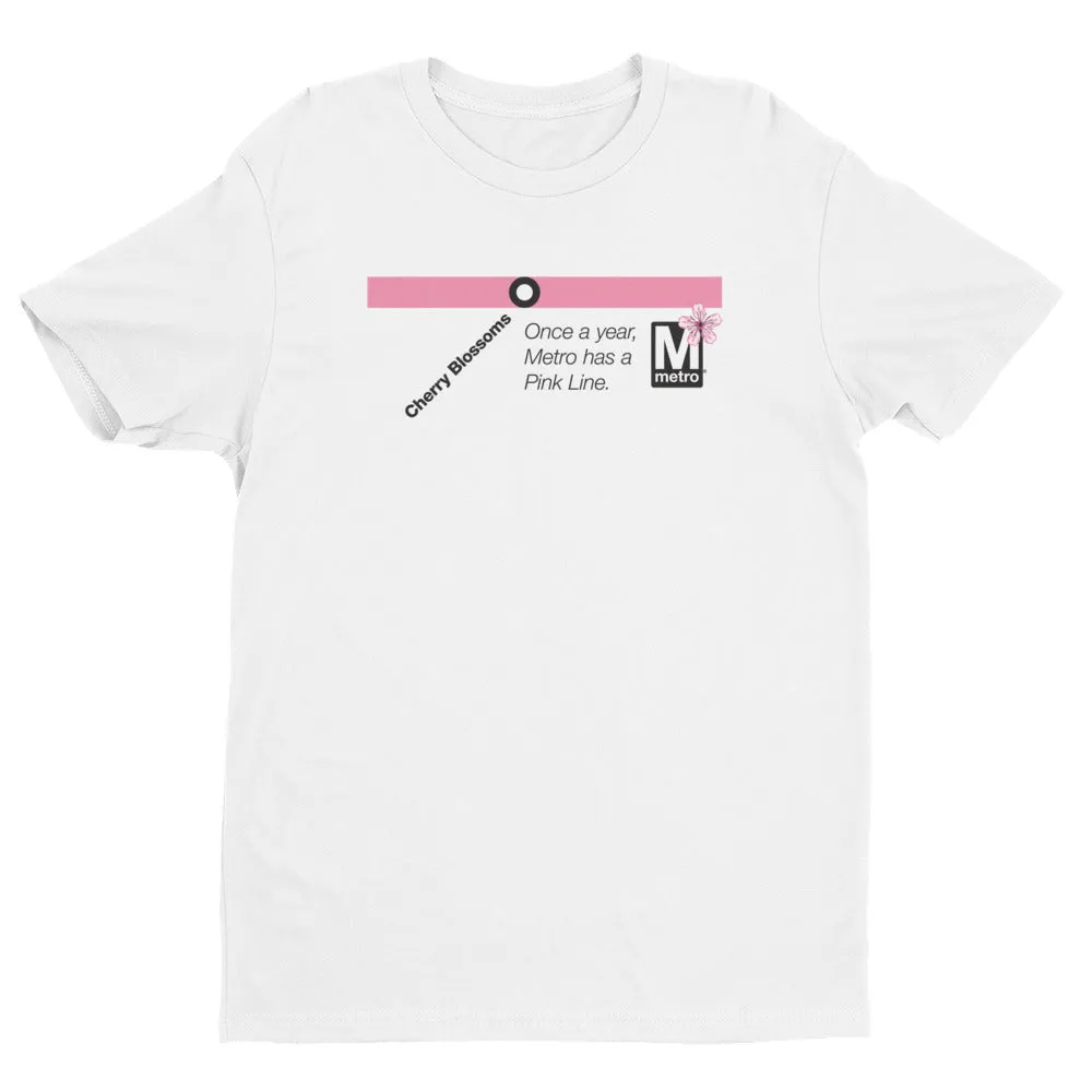 Cherry Blossoms (Metro Pink Line) T-shirt