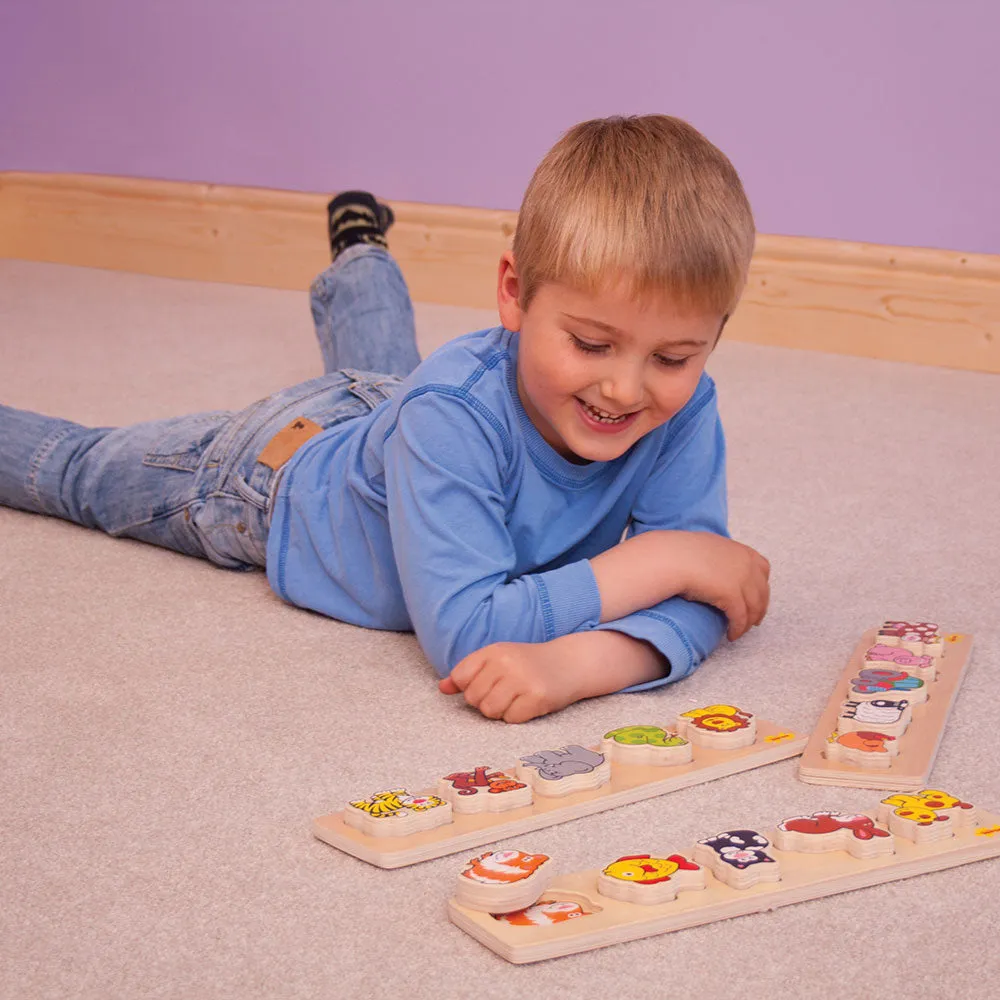 Chunky Lift and Match Toys Puzzle