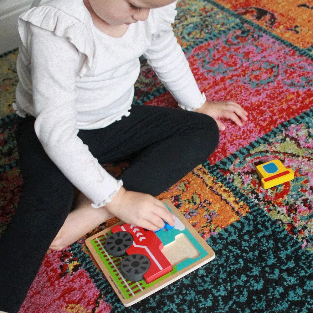 Chunky Lift-Out Puzzle - Train