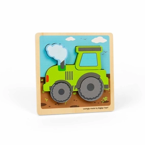 Chunky Lift-Out Puzzle - Tractor
