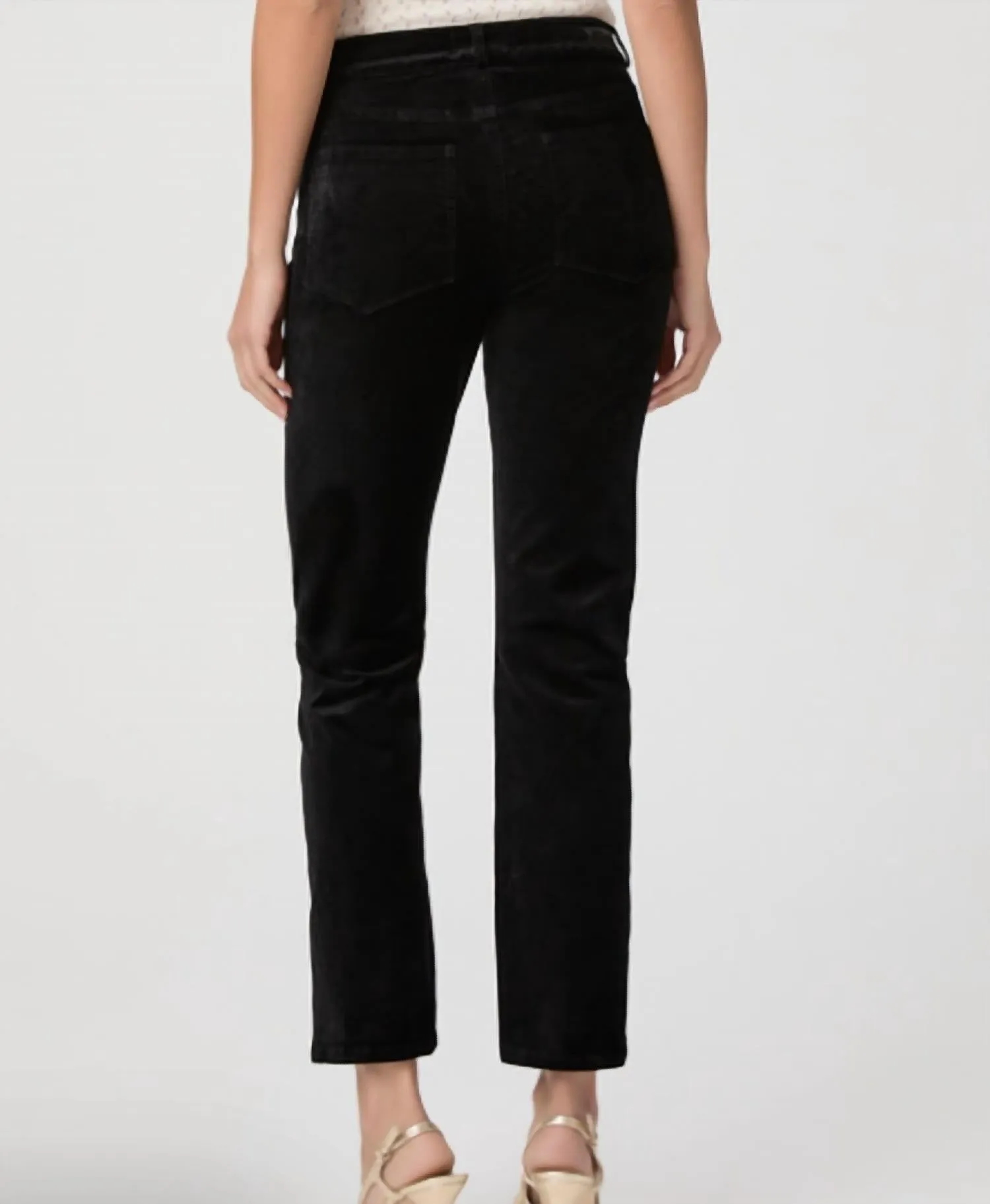 Cindy Twisted Seam Slit Pant