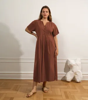 Clay Iris Dress