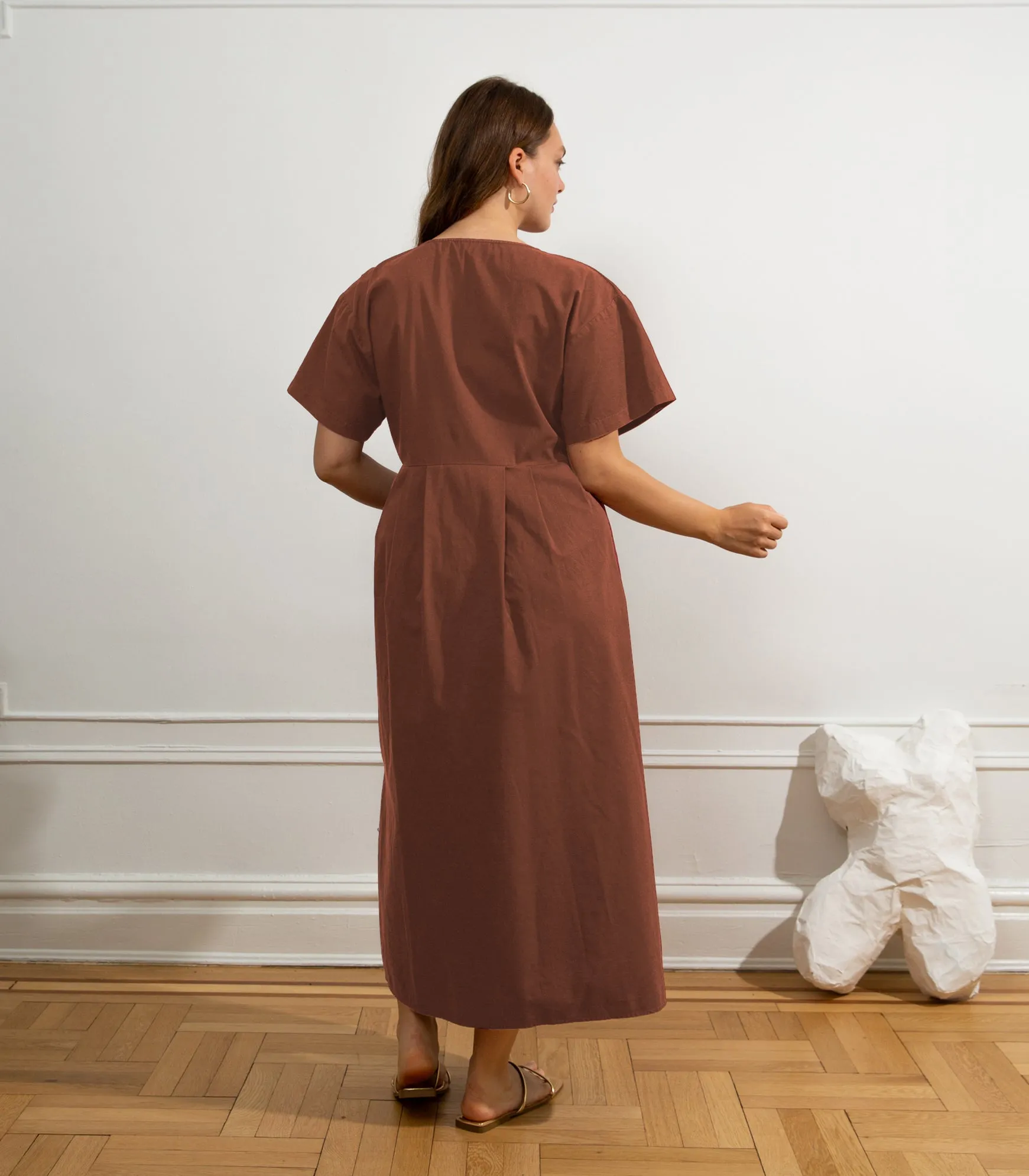 Clay Iris Dress