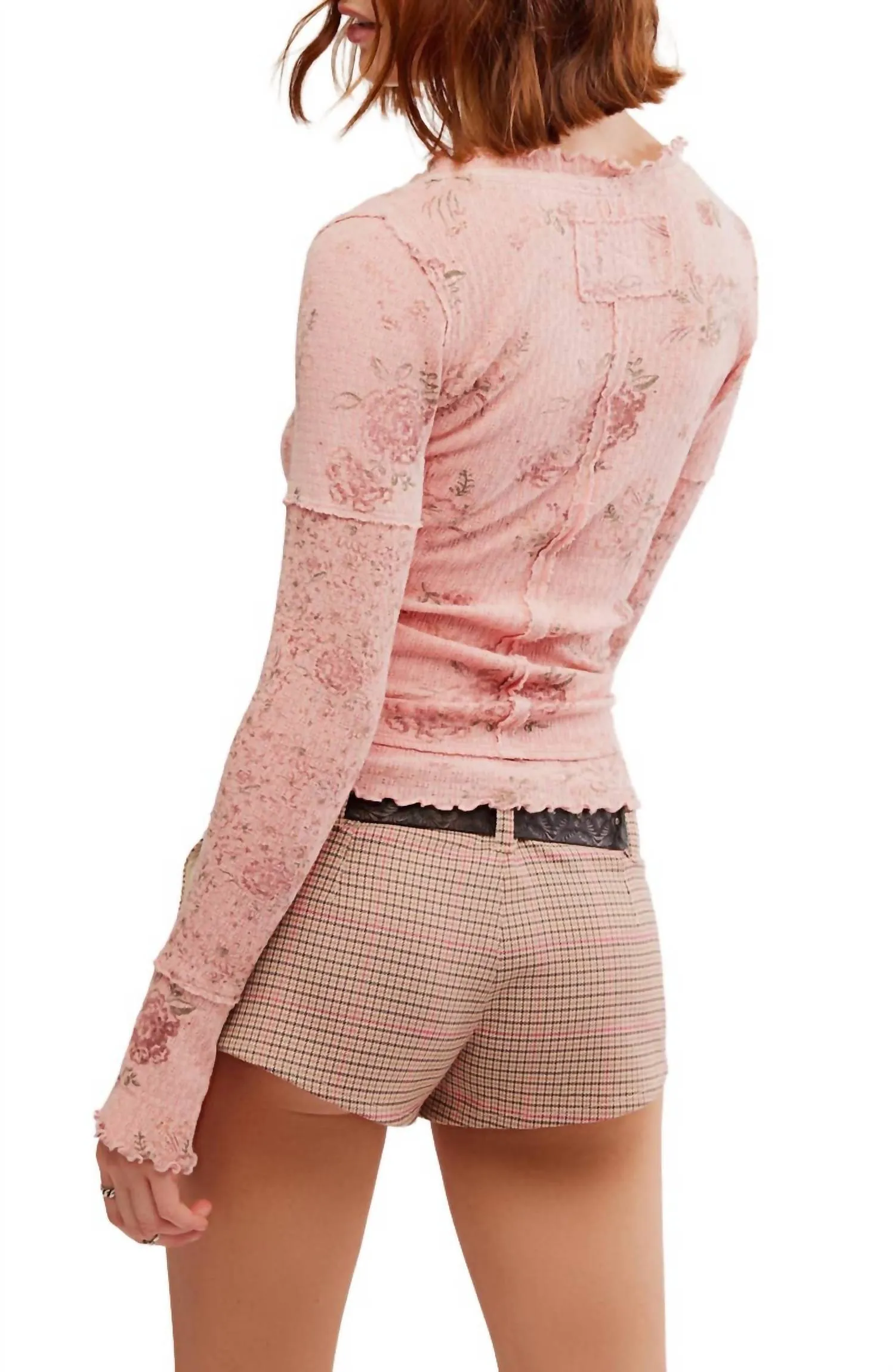 Clover Printed Thermal Top