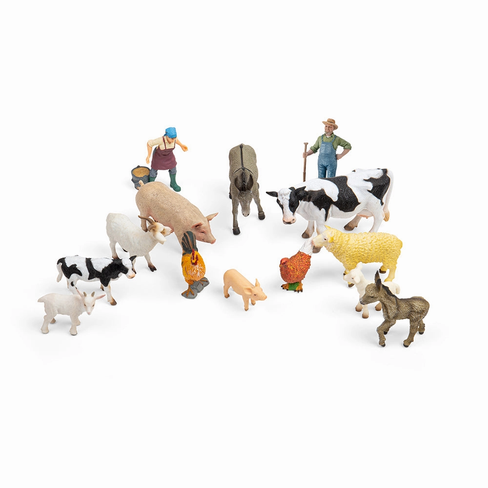 CollectA Farm Figurines Deluxe Pack (14 pieces)
