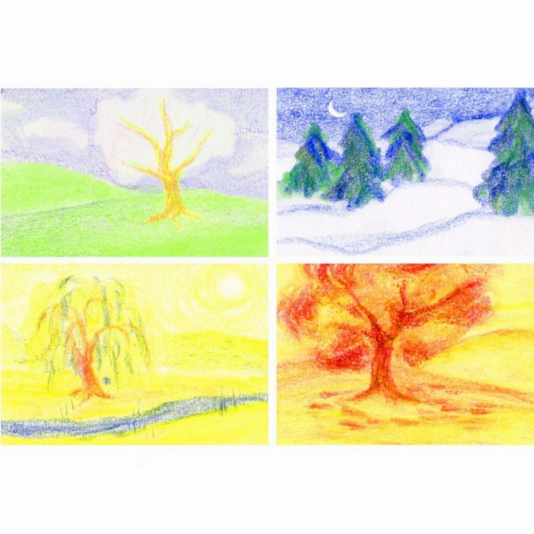 Coloring With Block Crayons - Book