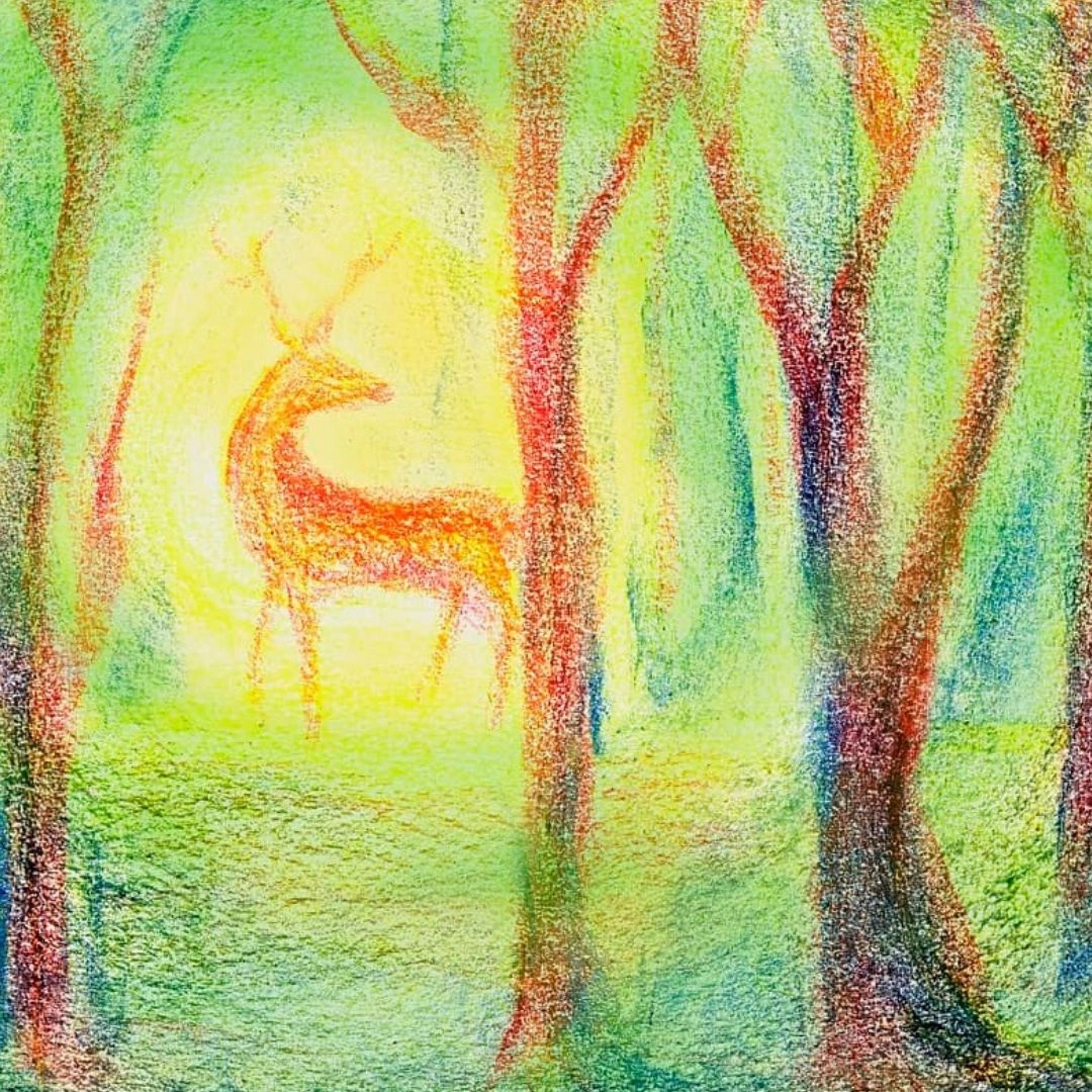 Coloring With Block Crayons - Book