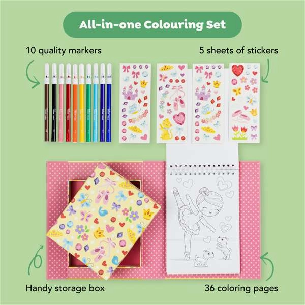 Colouring Set - Ballet