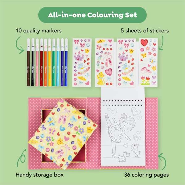 Colouring Set - Ballet