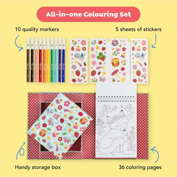 Colouring Set - Forest Fairies