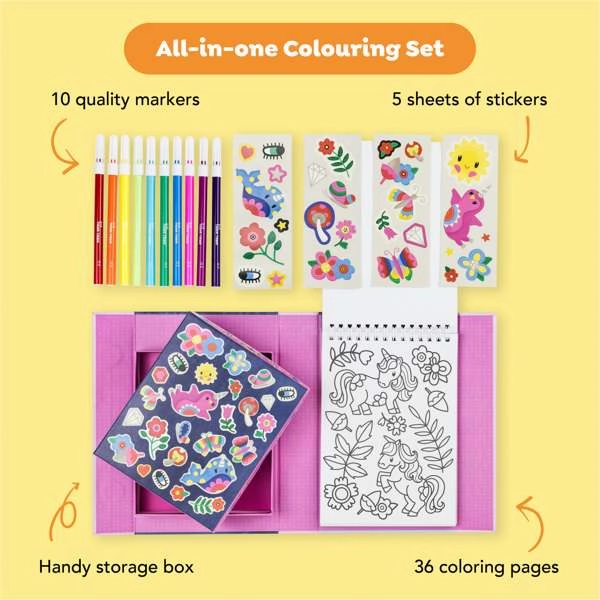 Colouring Set - Magical Creatures