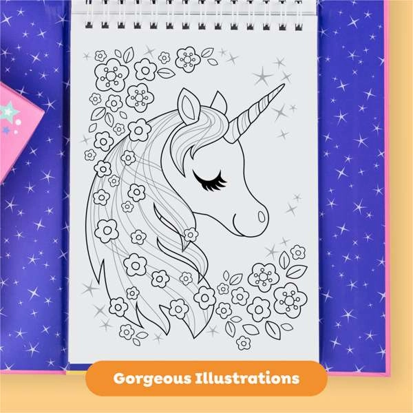 Colouring Set - Unicorn Magic
