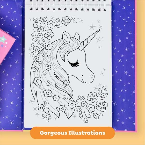 Colouring Set - Unicorn Magic