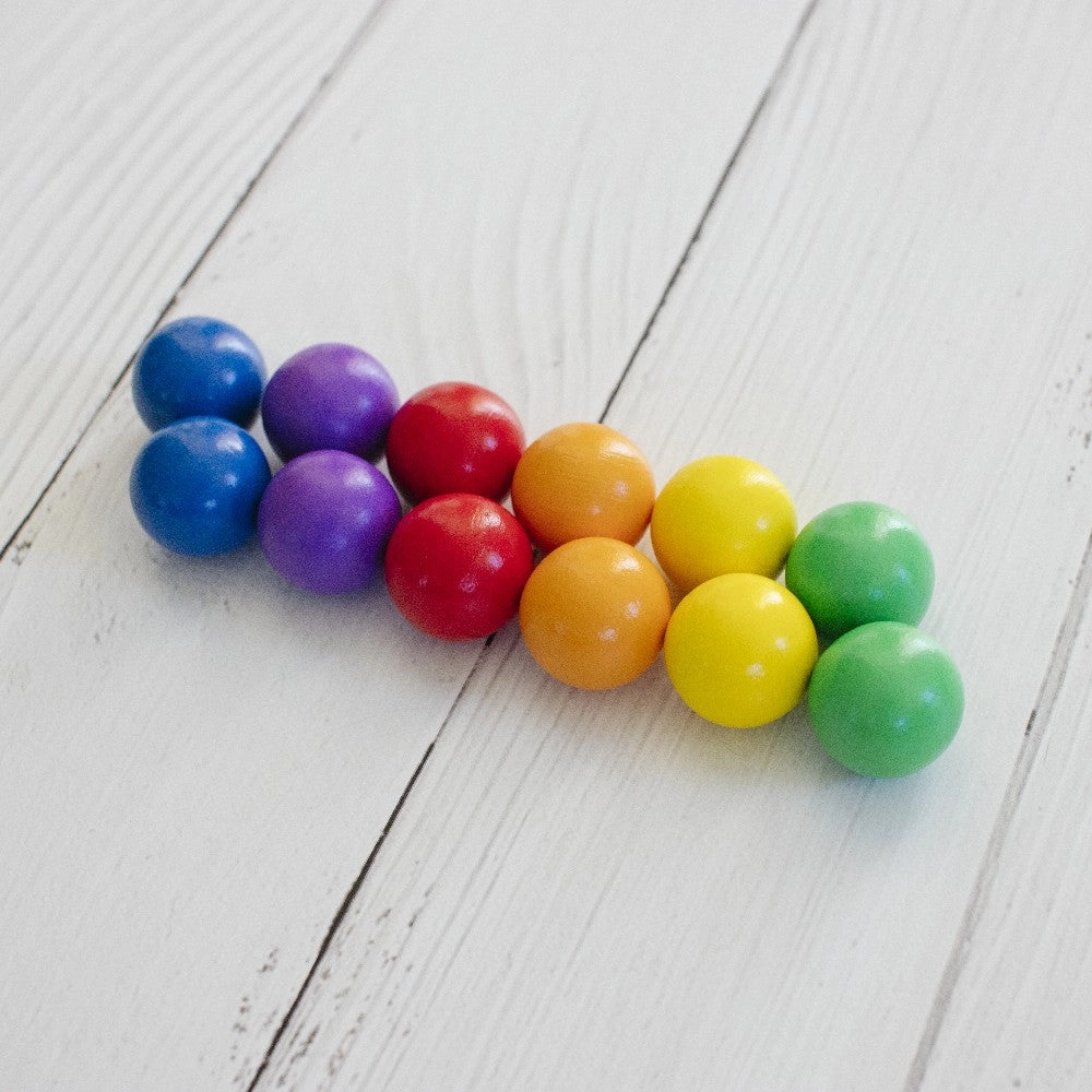 Connetix 12 Rainbow Balls