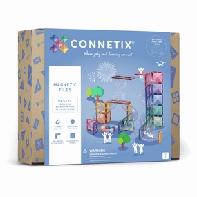 Connetix Pastel Ball Run Expansion Pack (80 pc)