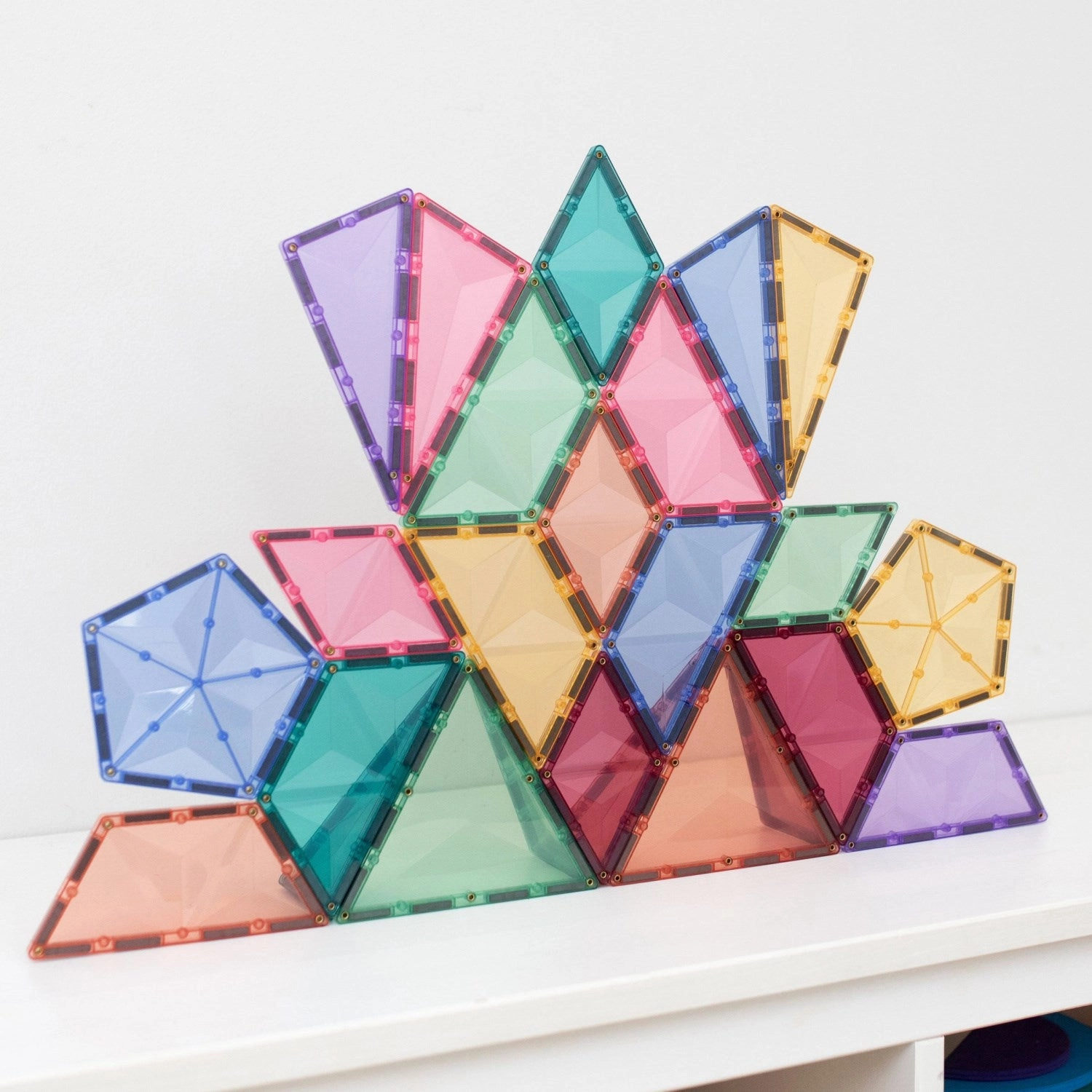 Connetix Pastel Shape Expansion Pack 48 Pieces