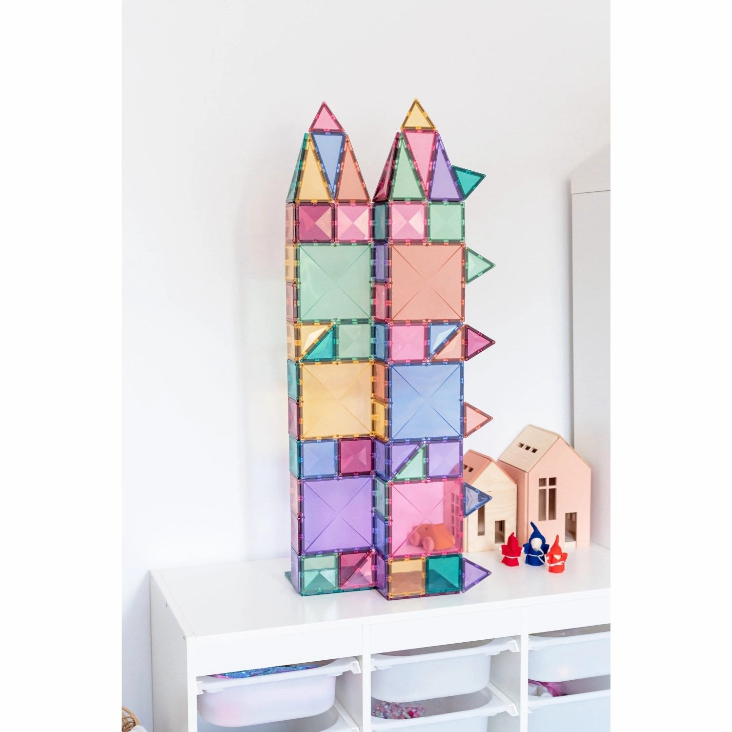 Connetix Pastel Starter Pack 64 Pieces