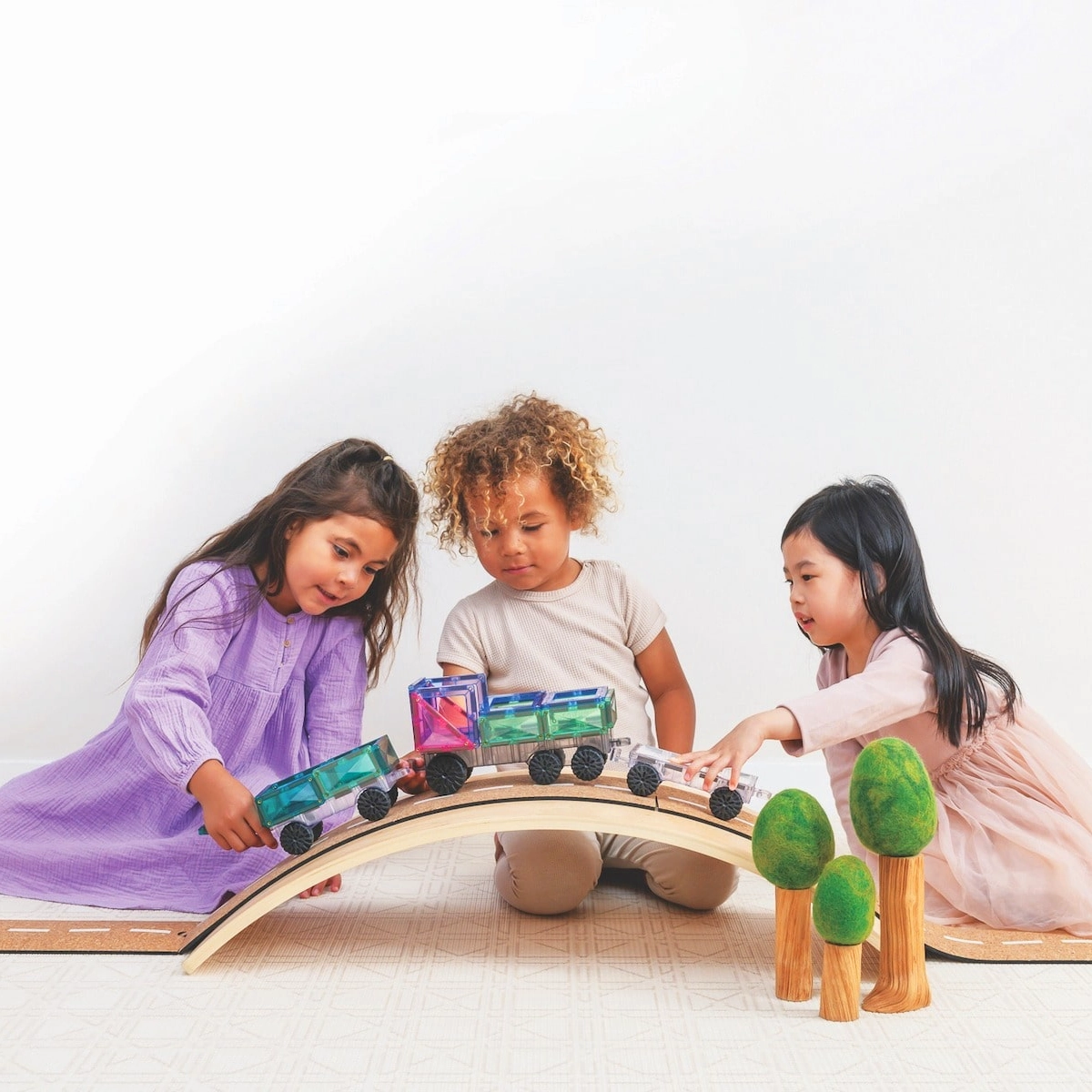 Connetix Pastel Transport Pack (50 pc)