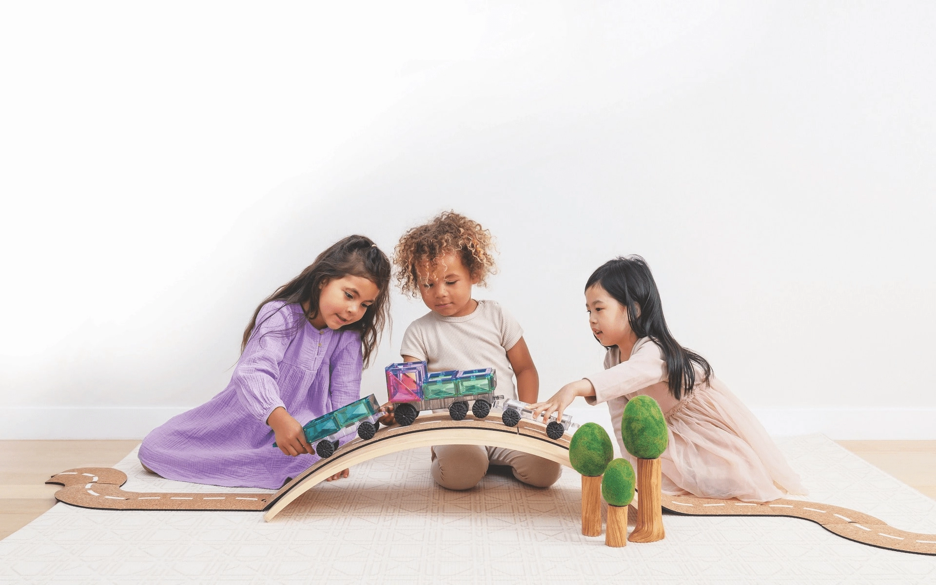 Connetix Tiles 50 Piece Pastel Transport Pack