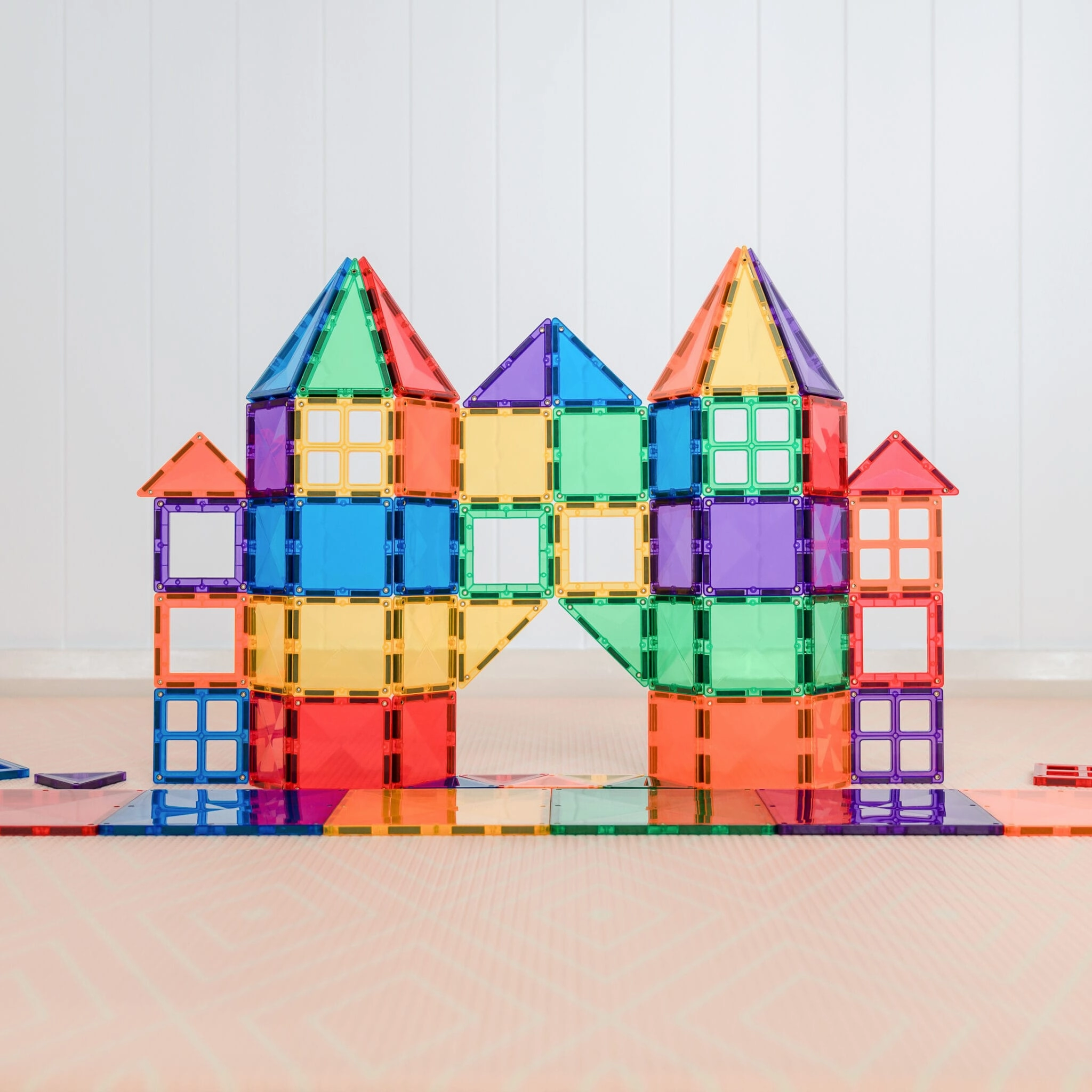 Connetix Tiles 60 Piece Rainbow Starter Pack