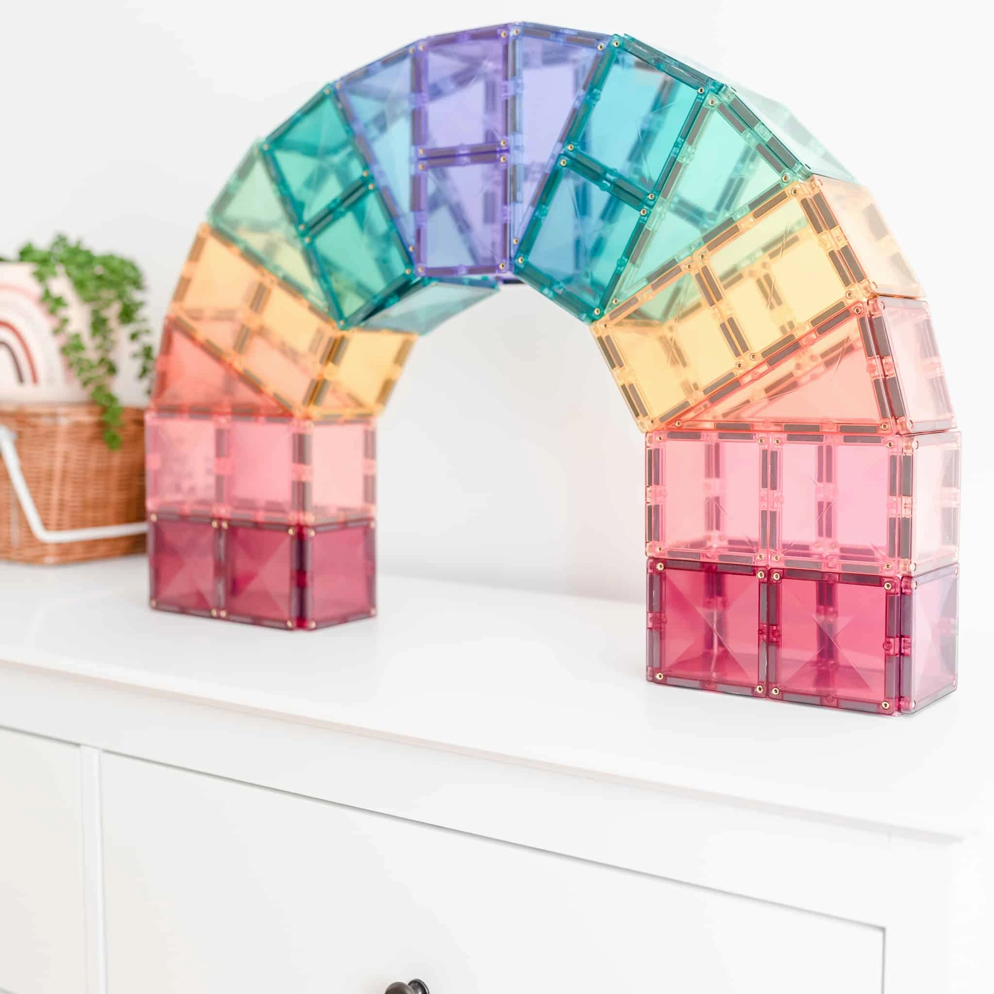 Connetix Tiles Mega Pack  Pastel  202 Piece